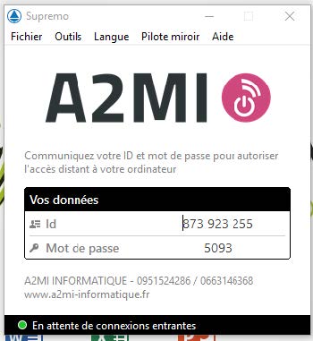 Assistance client A2MI